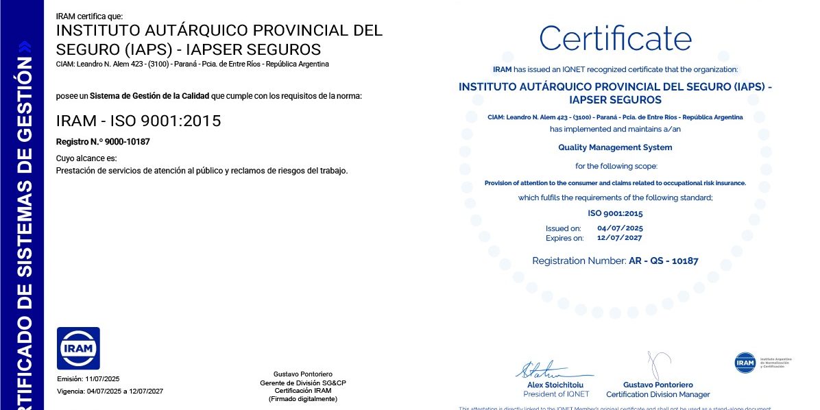 certificado